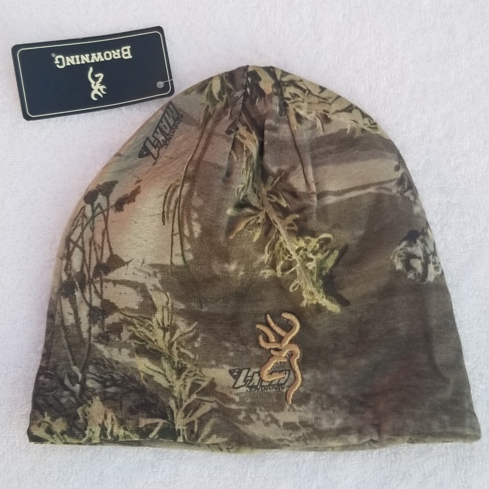Browning camo sock cap